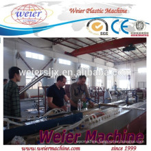 WPC PVC co extrusion technical machine line